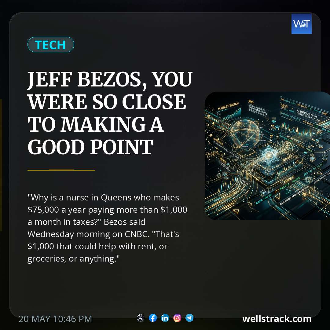 Jeff Bezos, you were so close to making a good point — WellsTrack