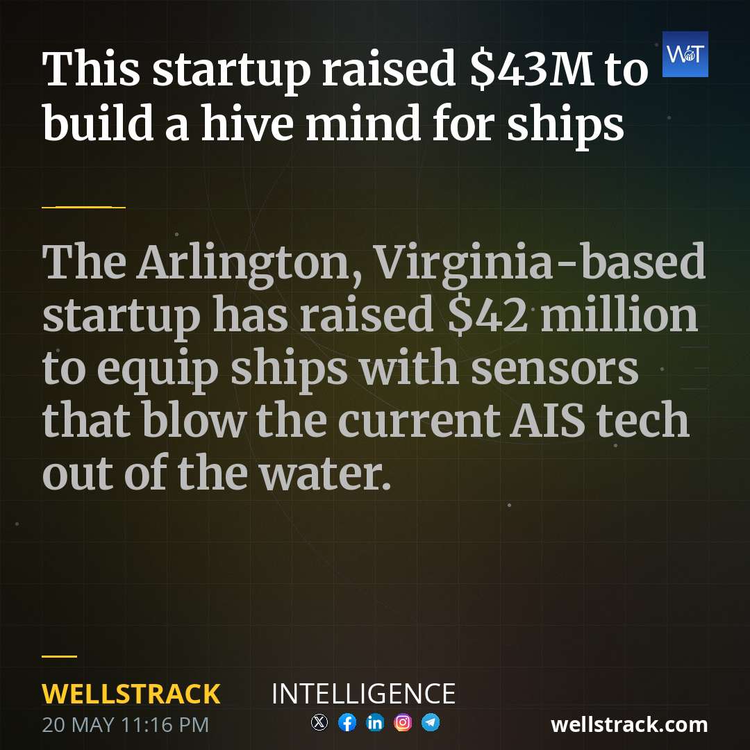 This startup raised $43M to build a hive mind for ships — WellsTrack