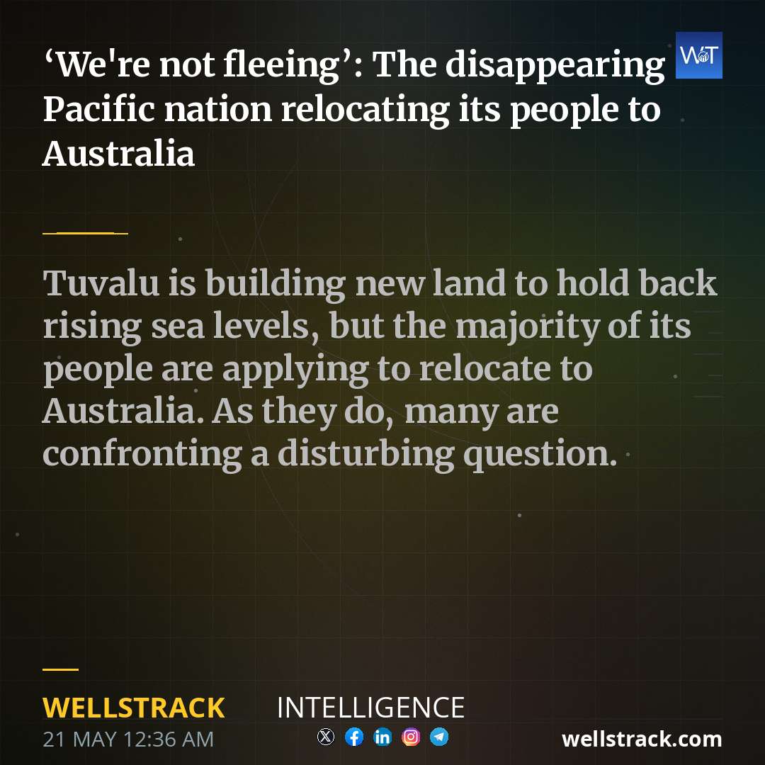 ‘We're not fleeing’: The disappearing Pacific nation relocating its people to Australia — WellsTrack
