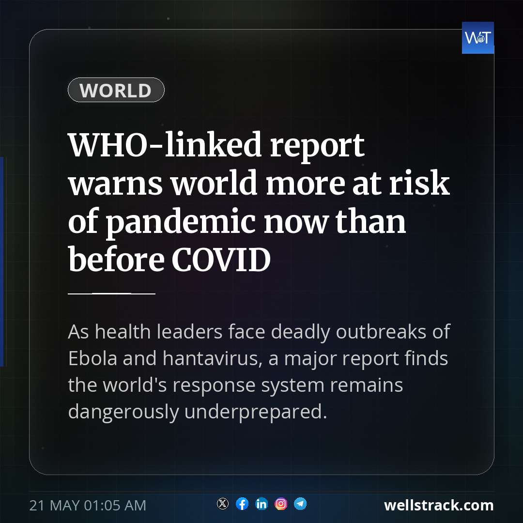 WHO-linked report warns world more at risk of pandemic now than before COVID — WellsTrack