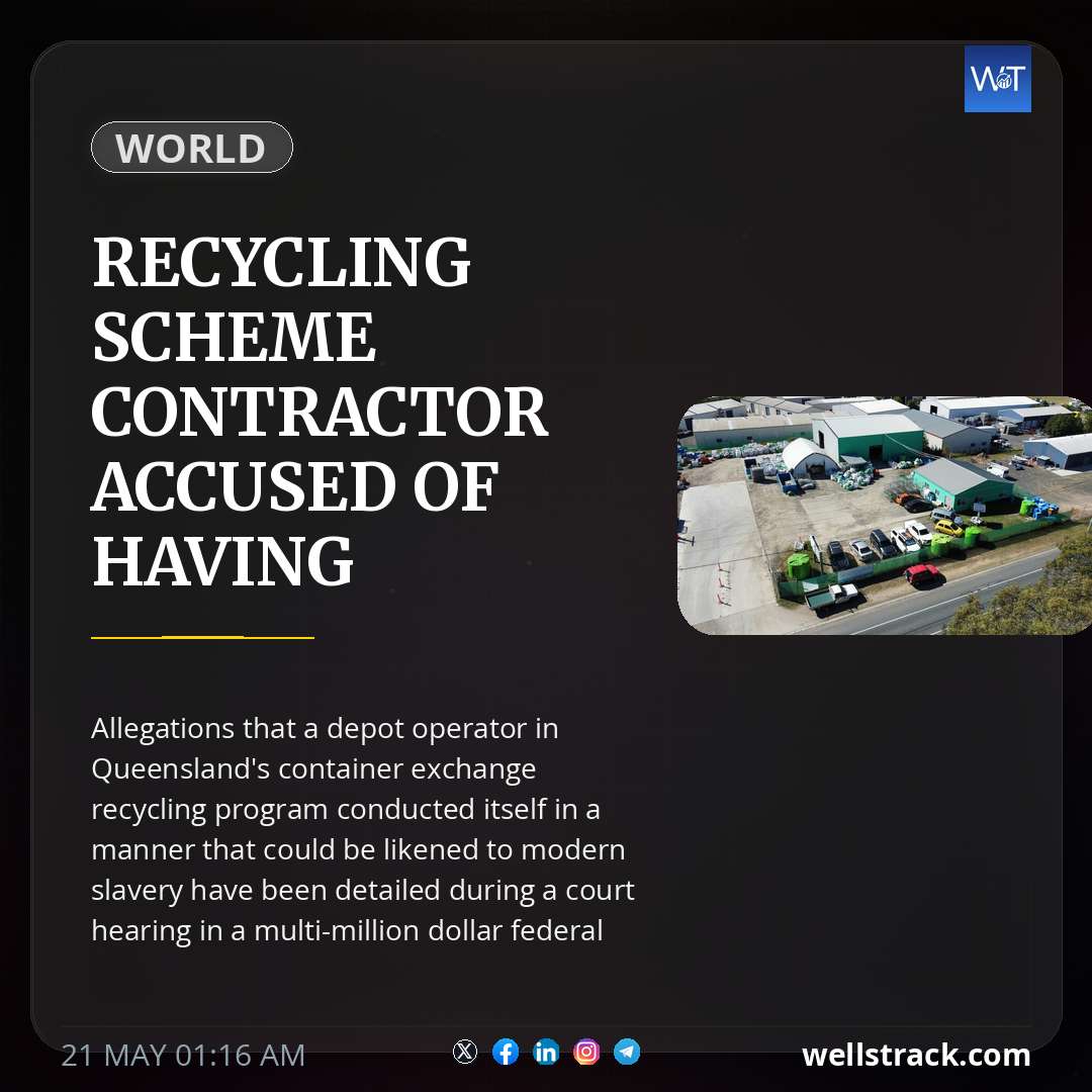 Recycling scheme contractor accused of having employees sleep on depot floor sues for $5m — WellsTrack