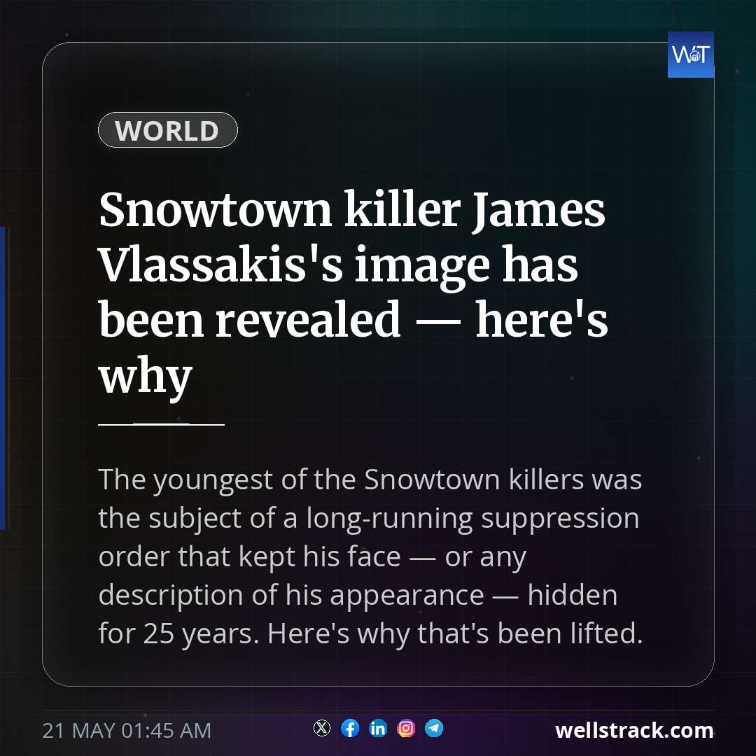 Snowtown killer James Vlassakis's image has been revealed — here's why — WellsTrack