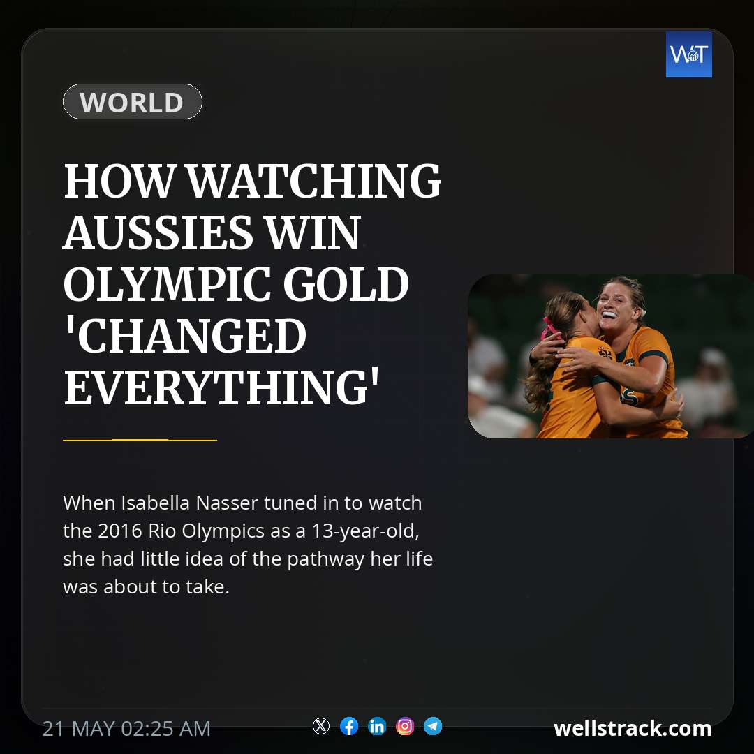 How watching Aussies win Olympic gold 'changed everything' for rugby star — WellsTrack
