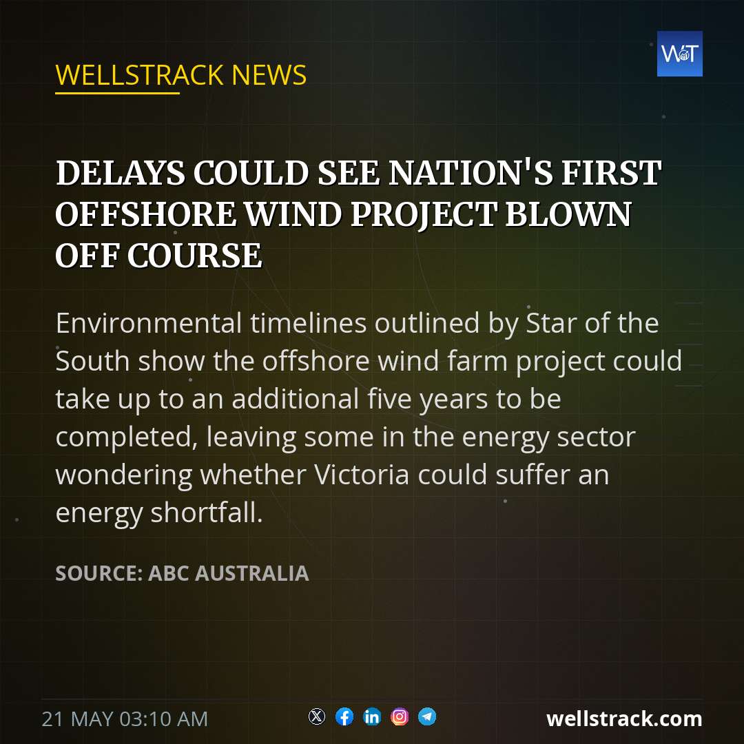 Delays could see nation's first offshore wind project blown off course — WellsTrack
