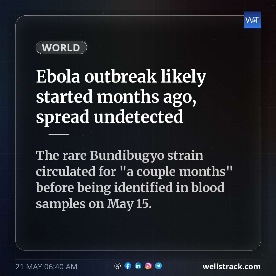 Ebola outbreak likely started months ago, spread undetected — WellsTrack