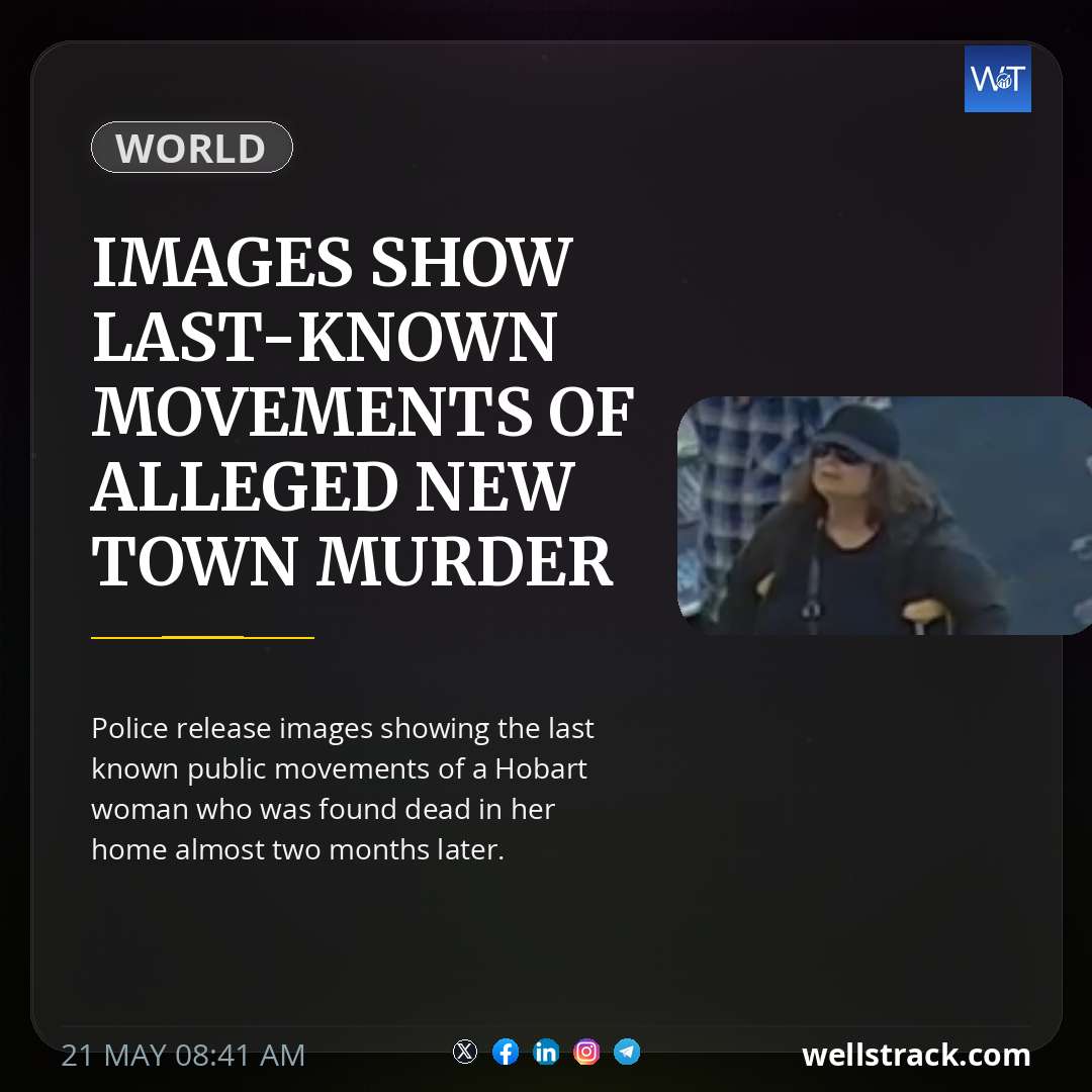 Images show last-known movements of alleged New Town murder victim — WellsTrack