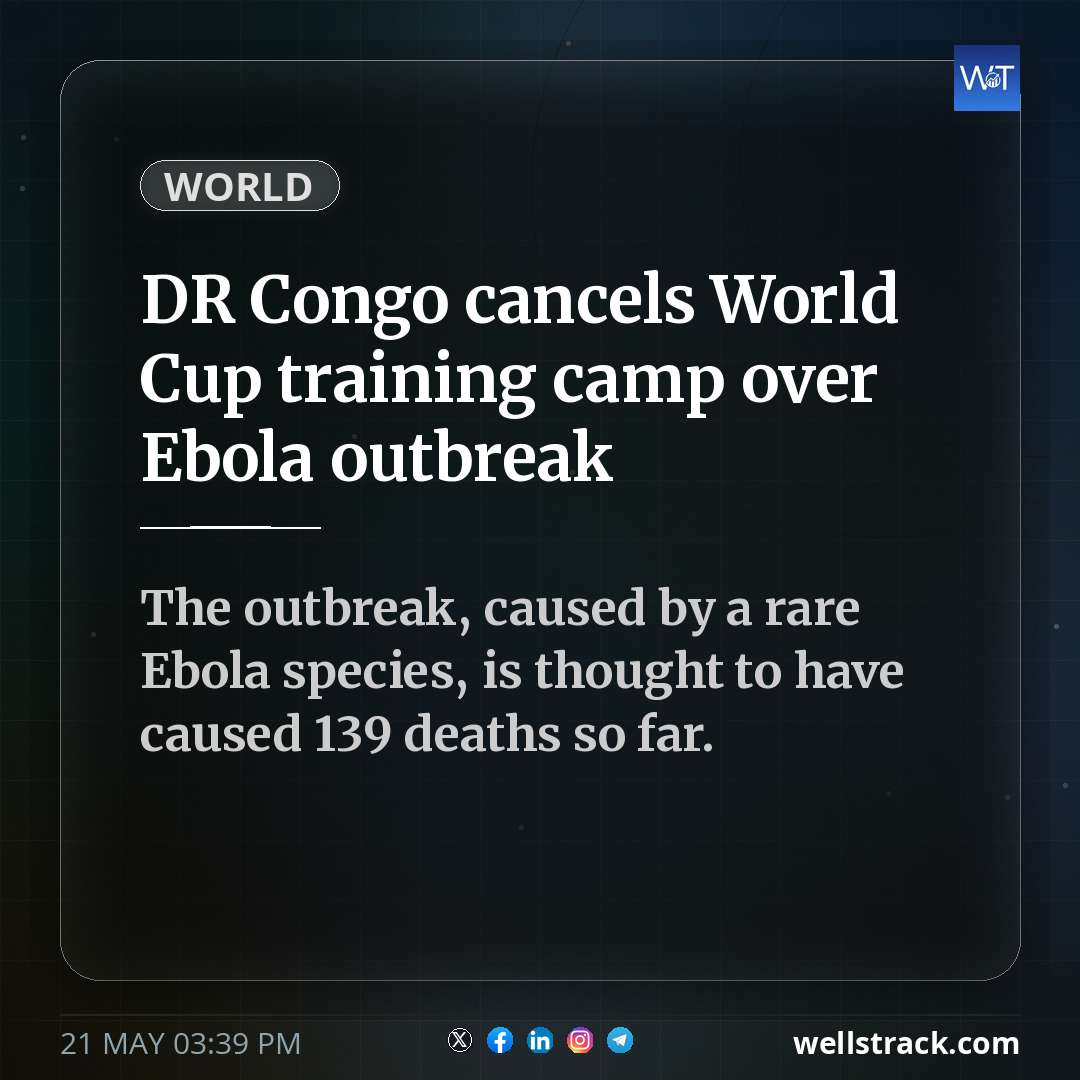 DR Congo cancels World Cup training camp over Ebola outbreak — WellsTrack