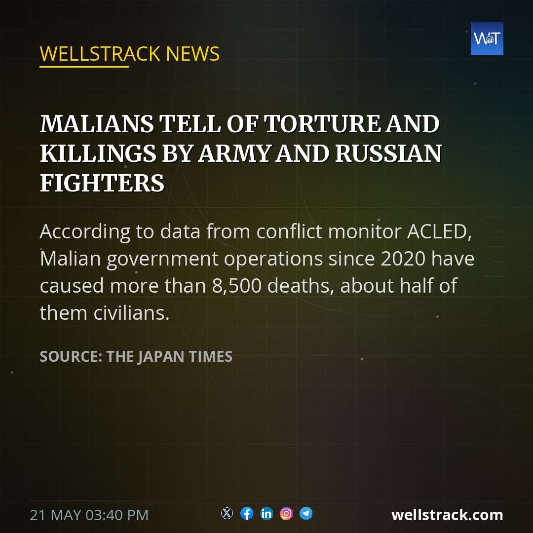 Malians tell of torture and killings by army and Russian fighters — WellsTrack