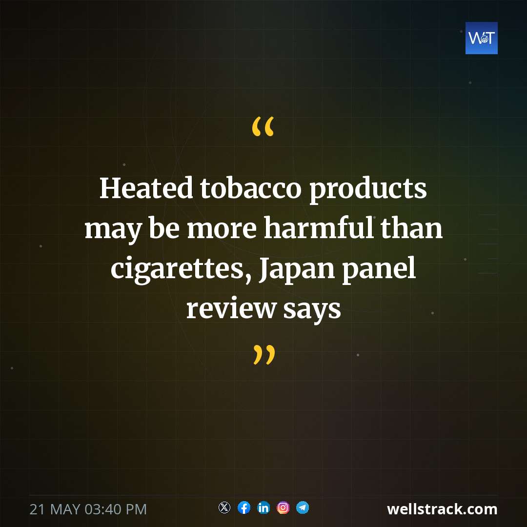 Heated tobacco products may be more harmful than cigarettes, Japan panel review says — WellsTrack