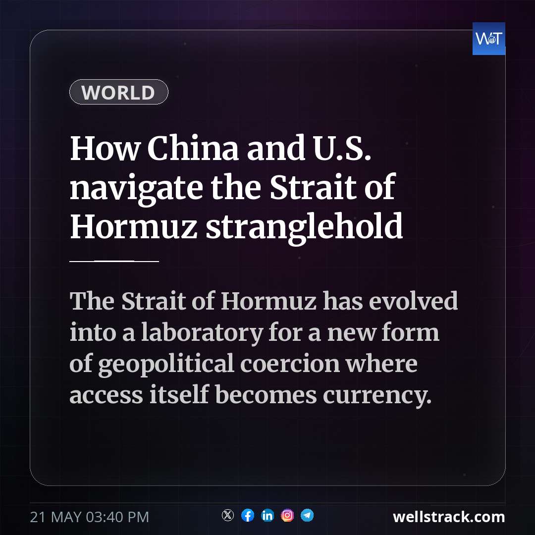 How China and U.S. navigate the Strait of Hormuz stranglehold — WellsTrack