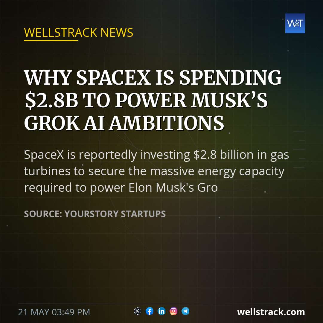 Why SpaceX Is Spending $2.8B To Power Musk’s Grok AI Ambitions — WellsTrack