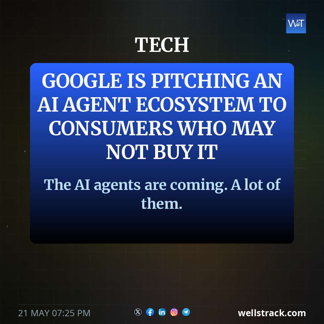 Google is pitching an AI agent ecosystem to consumers who may not buy it — WellsTrack