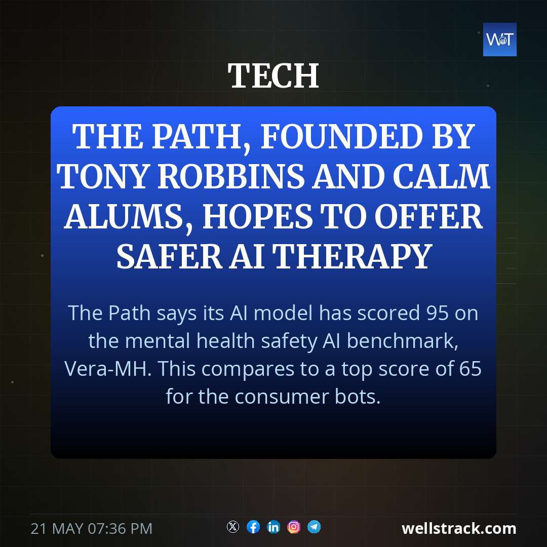 The Path, founded by Tony Robbins and Calm alums, hopes to offer safer AI therapy — WellsTrack
