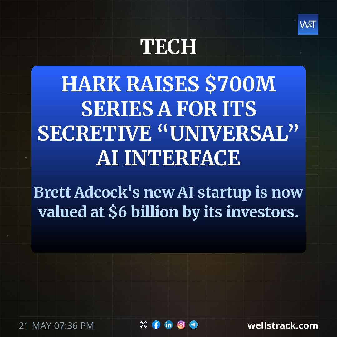 Hark raises $700M Series A for its secretive “universal” AI interface — WellsTrack