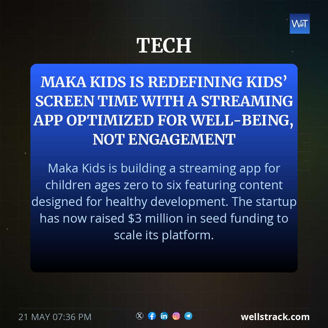 Maka Kids is redefining kids’ screen time with a streaming app optimized for well-being, not engagement — WellsTrack