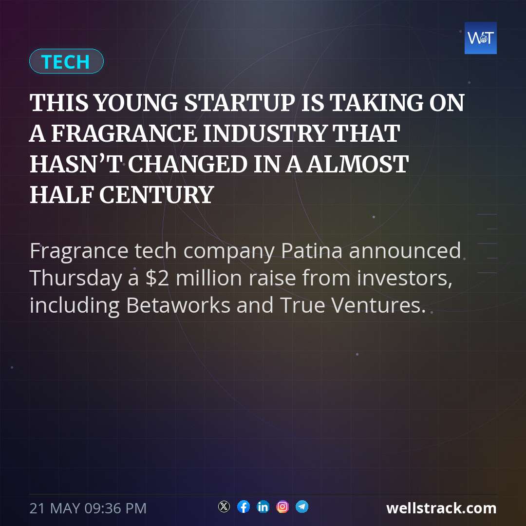 This young startup is taking on a fragrance industry that hasn’t changed in a almost half century — WellsTrack