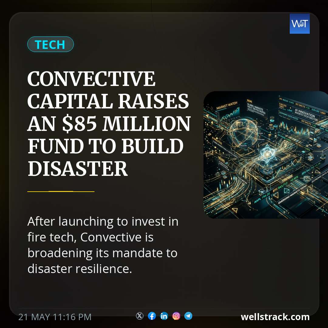 Convective Capital raises an $85 million fund to build disaster resilience — WellsTrack