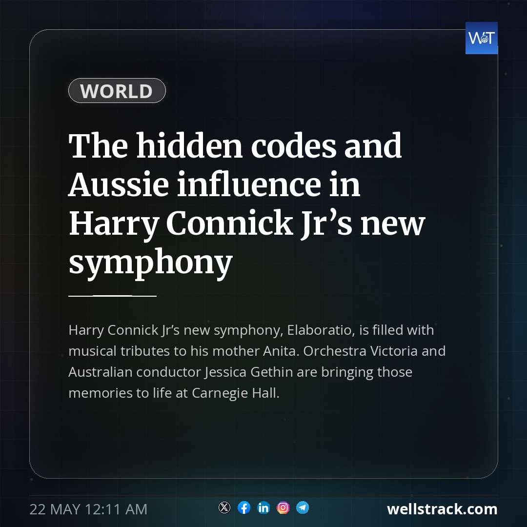 The hidden codes and Aussie influence in Harry Connick Jr’s new symphony — WellsTrack