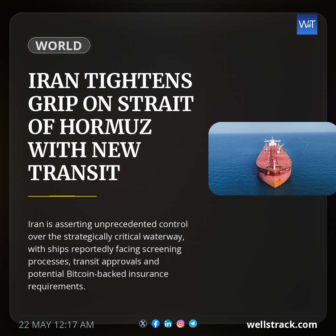 Iran tightens grip on Strait of Hormuz with new transit regime — WellsTrack