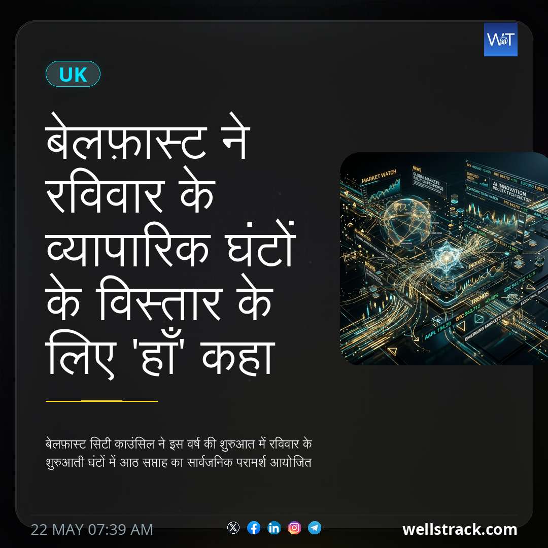 बेलफ़ास्ट ने रविवार के व्यापारिक घंटों के विस्तार के लिए 'हाँ' कहा — WellsTrack
