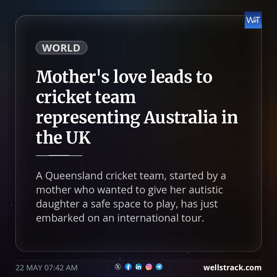 Mother's love leads to cricket team representing Australia in the UK — WellsTrack