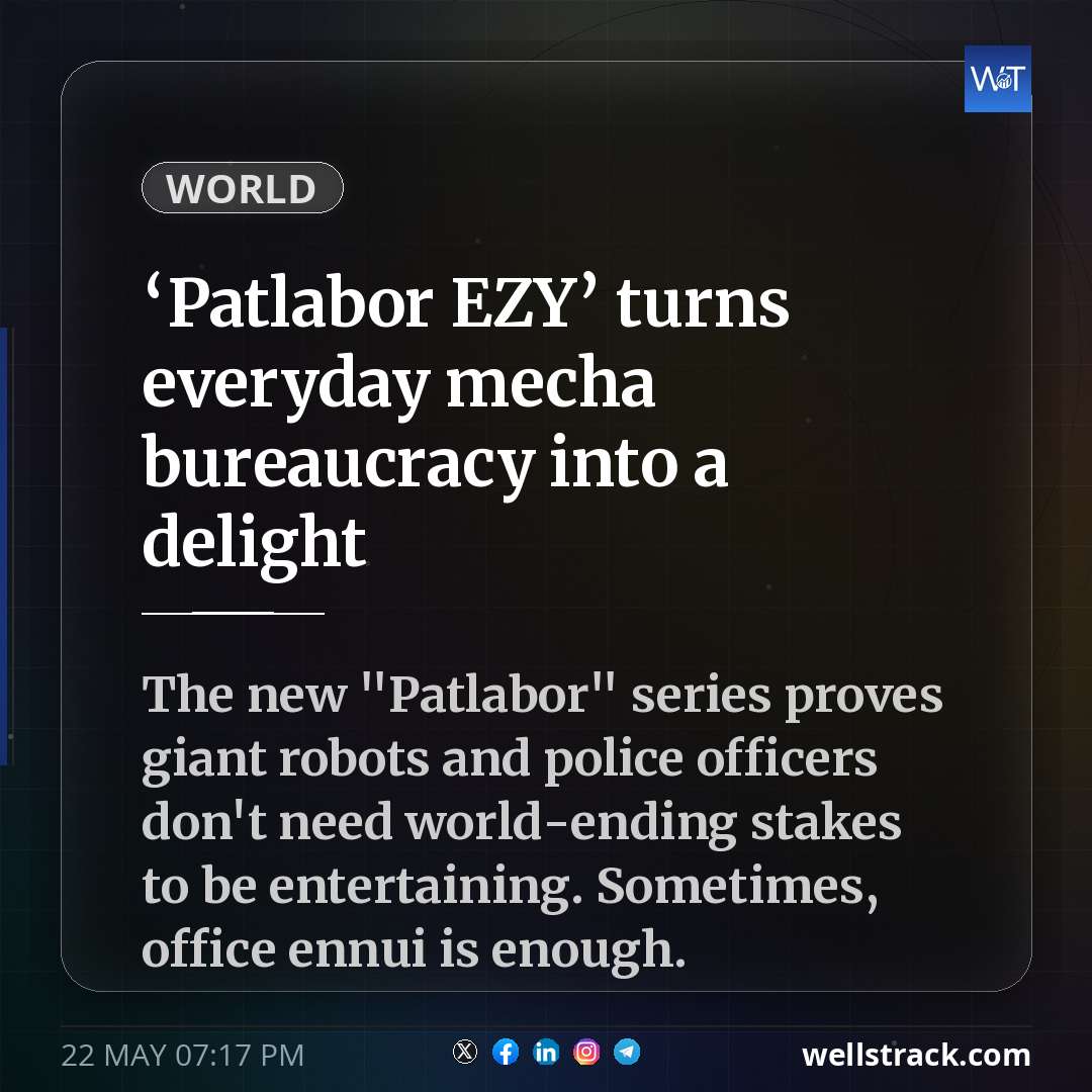 ‘Patlabor EZY’ turns everyday mecha bureaucracy into a delight — WellsTrack