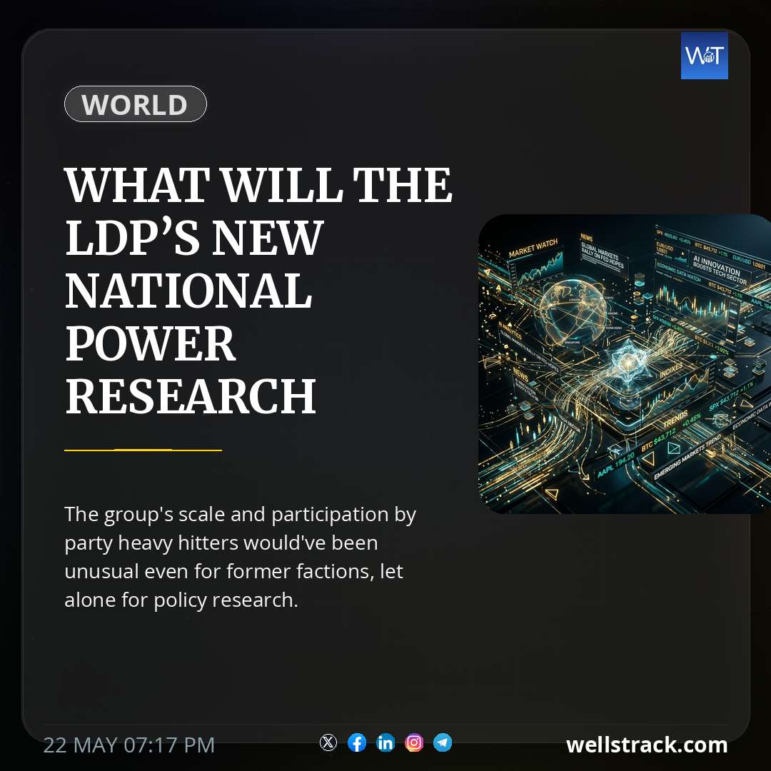 What will the LDP’s new National Power Research Group become? — WellsTrack