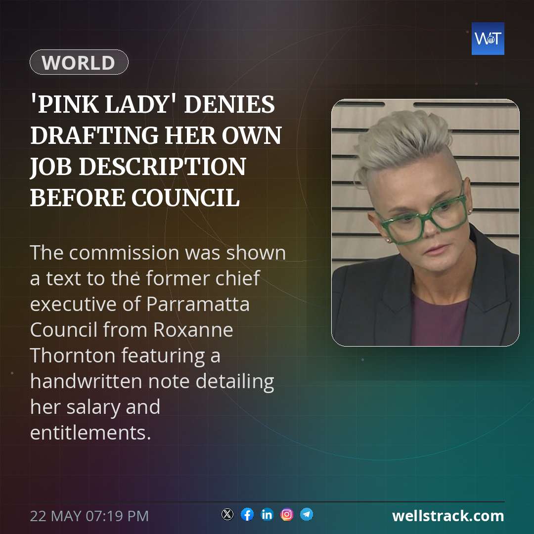 'Pink lady' denies drafting her own job description before council interview — WellsTrack