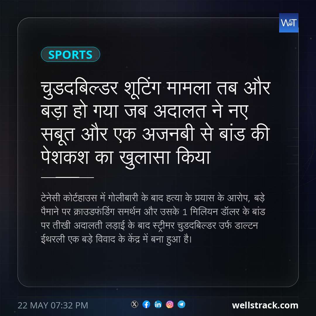 चुडदबिल्डर शूटिंग मामला तब और बड़ा हो गया जब अदालत ने नए सबूत और एक अजनबी से बांड की पेशकश का खुलासा किया — WellsTrack