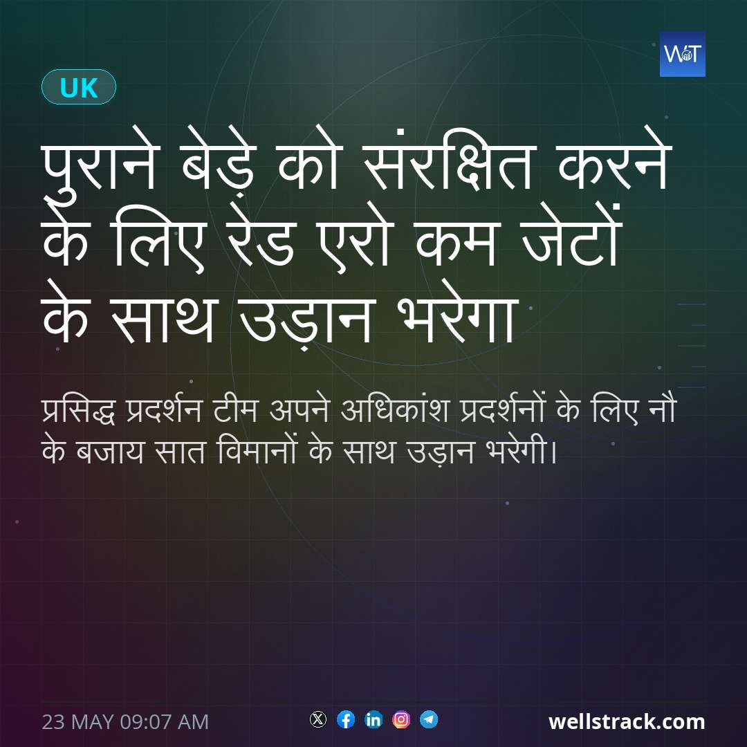 पुराने बेड़े को संरक्षित करने के लिए रेड एरो कम जेटों के साथ उड़ान भरेगा — WellsTrack