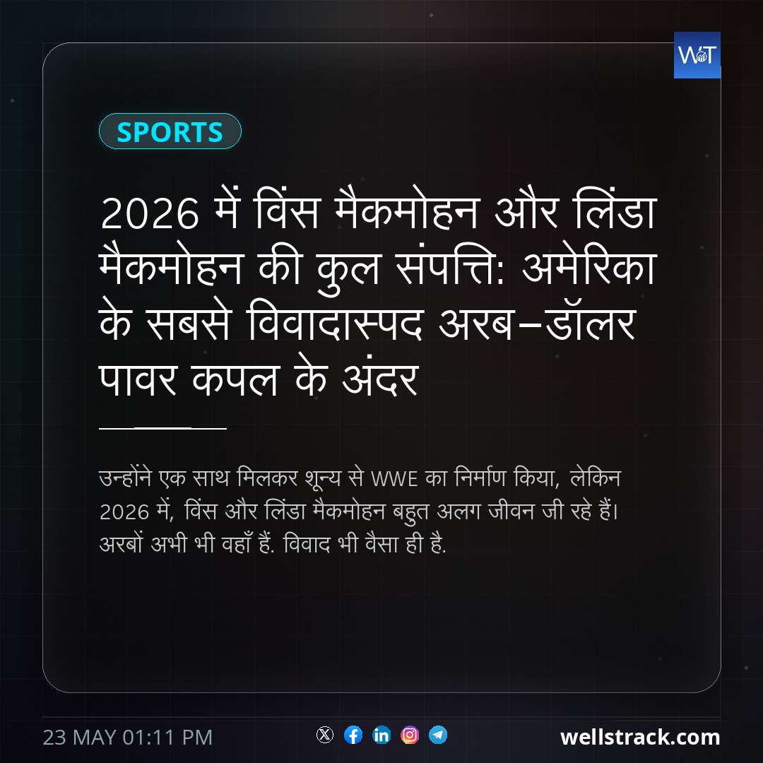 2026 में विंस मैकमोहन और लिंडा मैकमोहन की कुल संपत्ति: अमेरिका के सबसे विवादास्पद अरब-डॉलर पावर कपल के अंदर