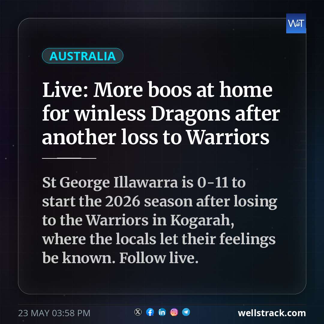 Live: More boos at home for winless Dragons after another loss to Warriors — WellsTrack