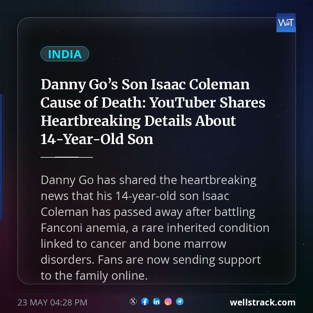 Danny Go’s Son Isaac Coleman Cause of Death: YouTuber Shares Heartbreaking Details About 14-Year-Old Son — WellsTrack
