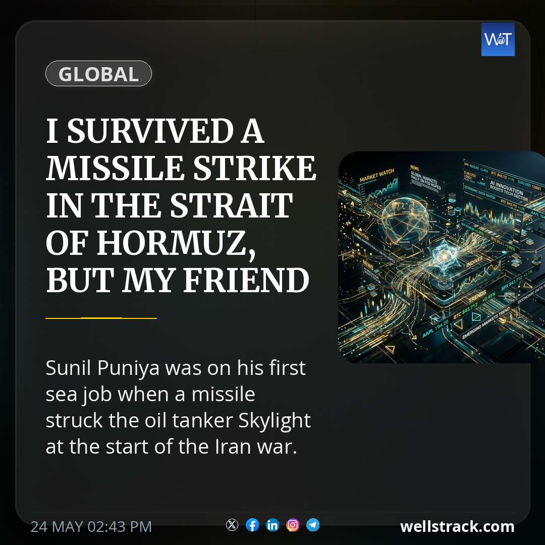 I survived a missile strike in the Strait of Hormuz, but my friend has not been found