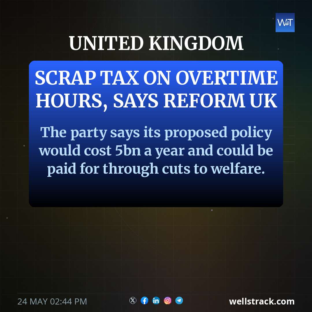 Scrap tax on overtime hours, says Reform UK — WellsTrack