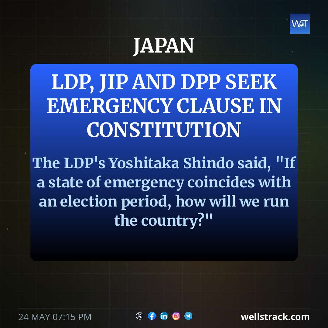 LDP, JIP and DPP seek emergency clause in Constitution — WellsTrack