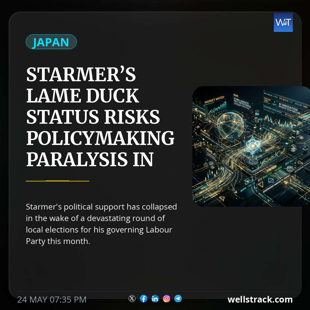 Starmer’s lame duck status risks policymaking paralysis in U.K. — WellsTrack