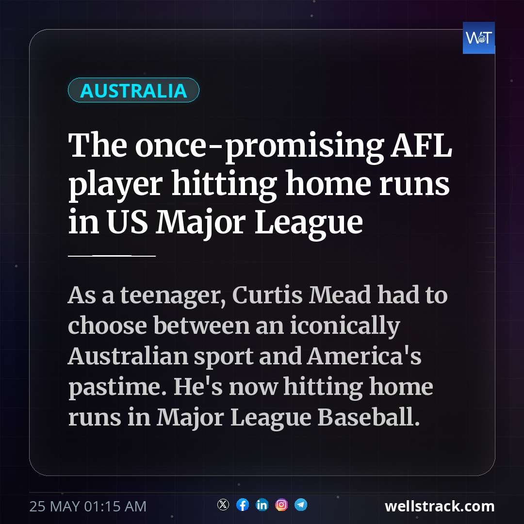 The once-promising AFL player hitting home runs in US Major League