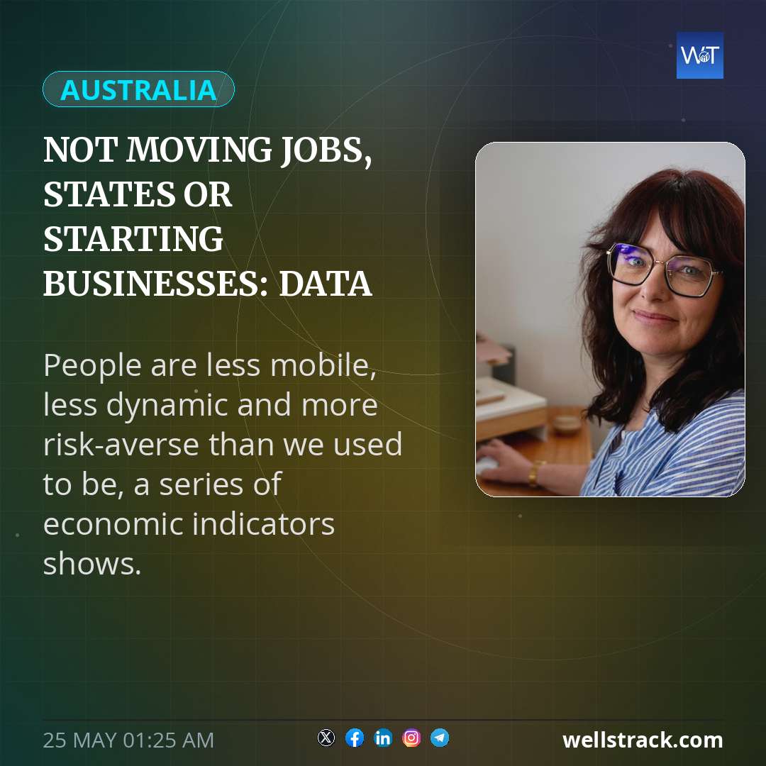 Not moving jobs, states or starting businesses: Data says Australians are stuck