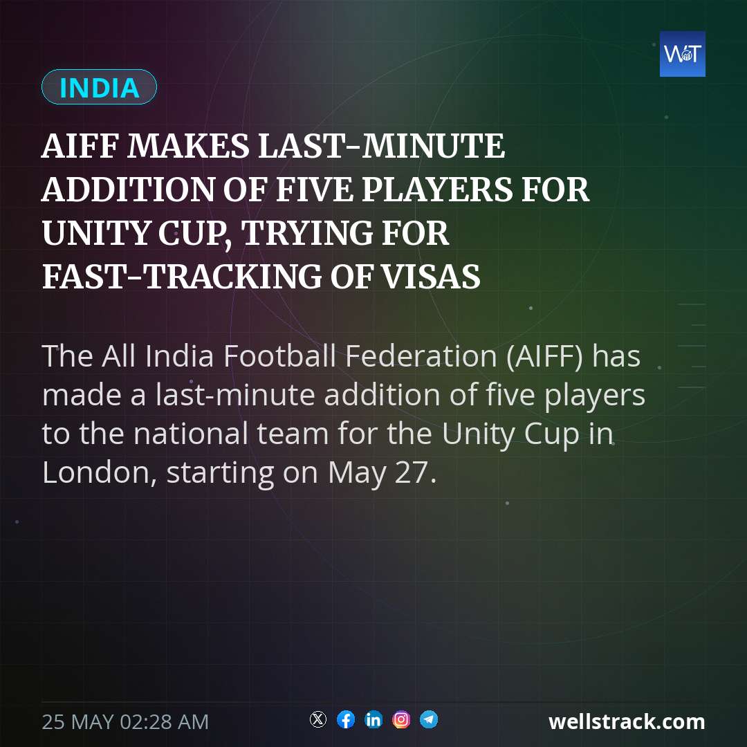 AIFF Makes Last-Minute Addition Of Five Players For Unity Cup, Trying For Fast-Tracking Of Visas