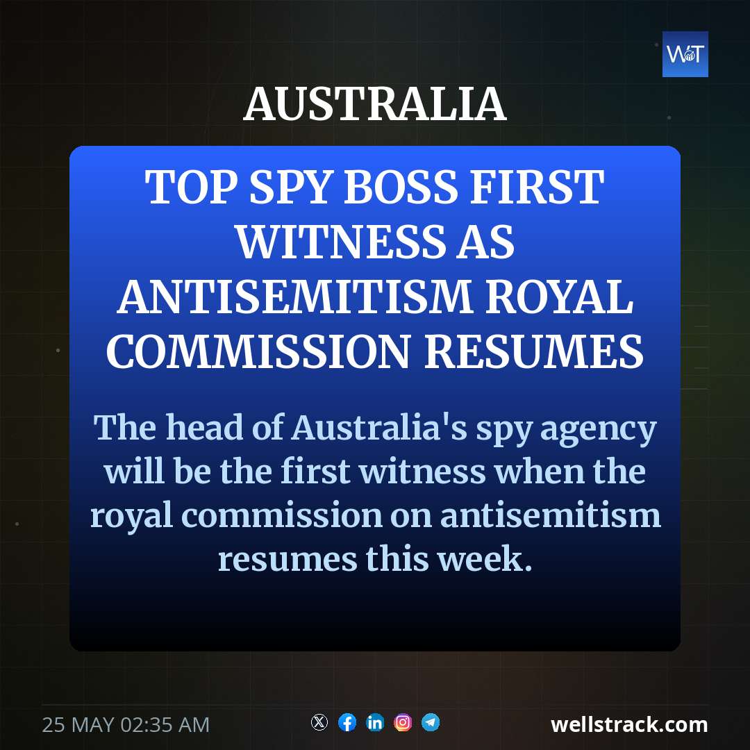 Top spy boss first witness as antisemitism royal commission resumes