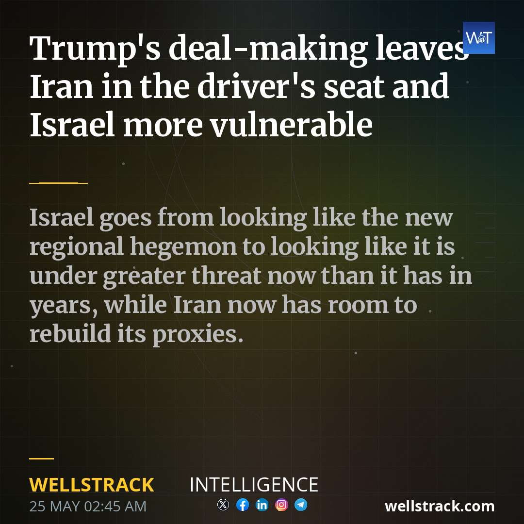 Trump's deal-making leaves Iran in the driver's seat and Israel more vulnerable