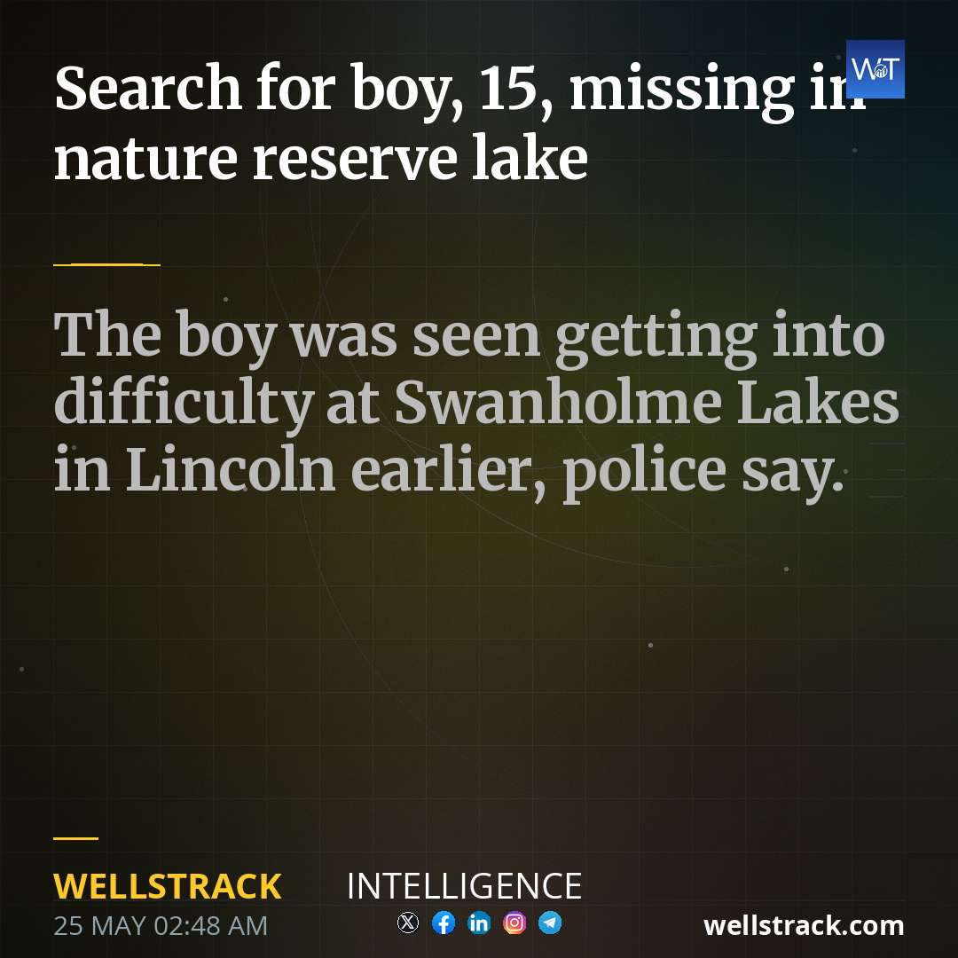 Search for boy, 15, missing in nature reserve lake