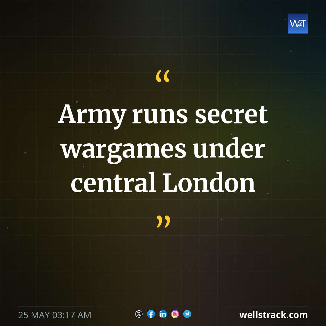 Army runs secret wargames under central London
