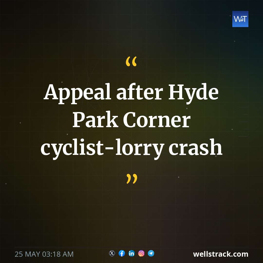 Appeal after Hyde Park Corner cyclist-lorry crash