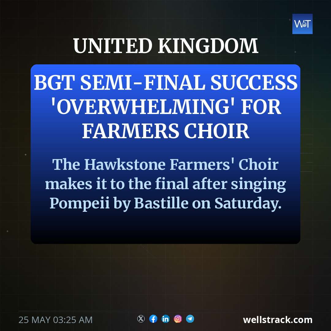 BGT semi-final success 'overwhelming' for farmers choir