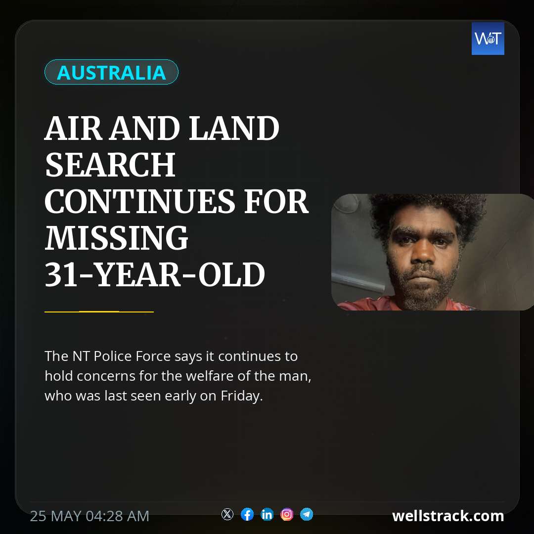 Air and land search continues for missing 31-year-old man in Arnhem Land