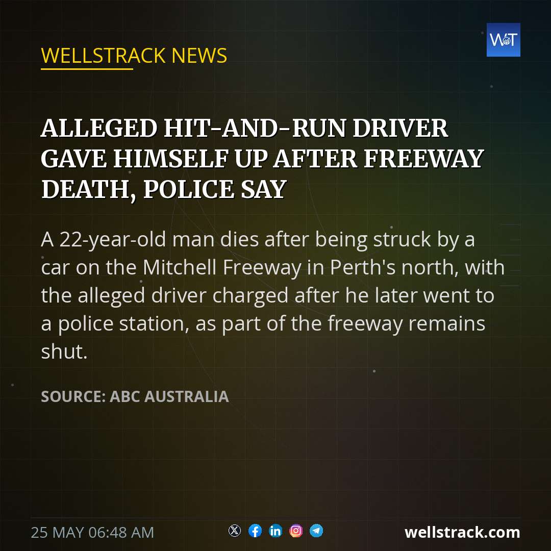 Alleged hit-and-run driver gave himself up after freeway death, police say — WellsTrack