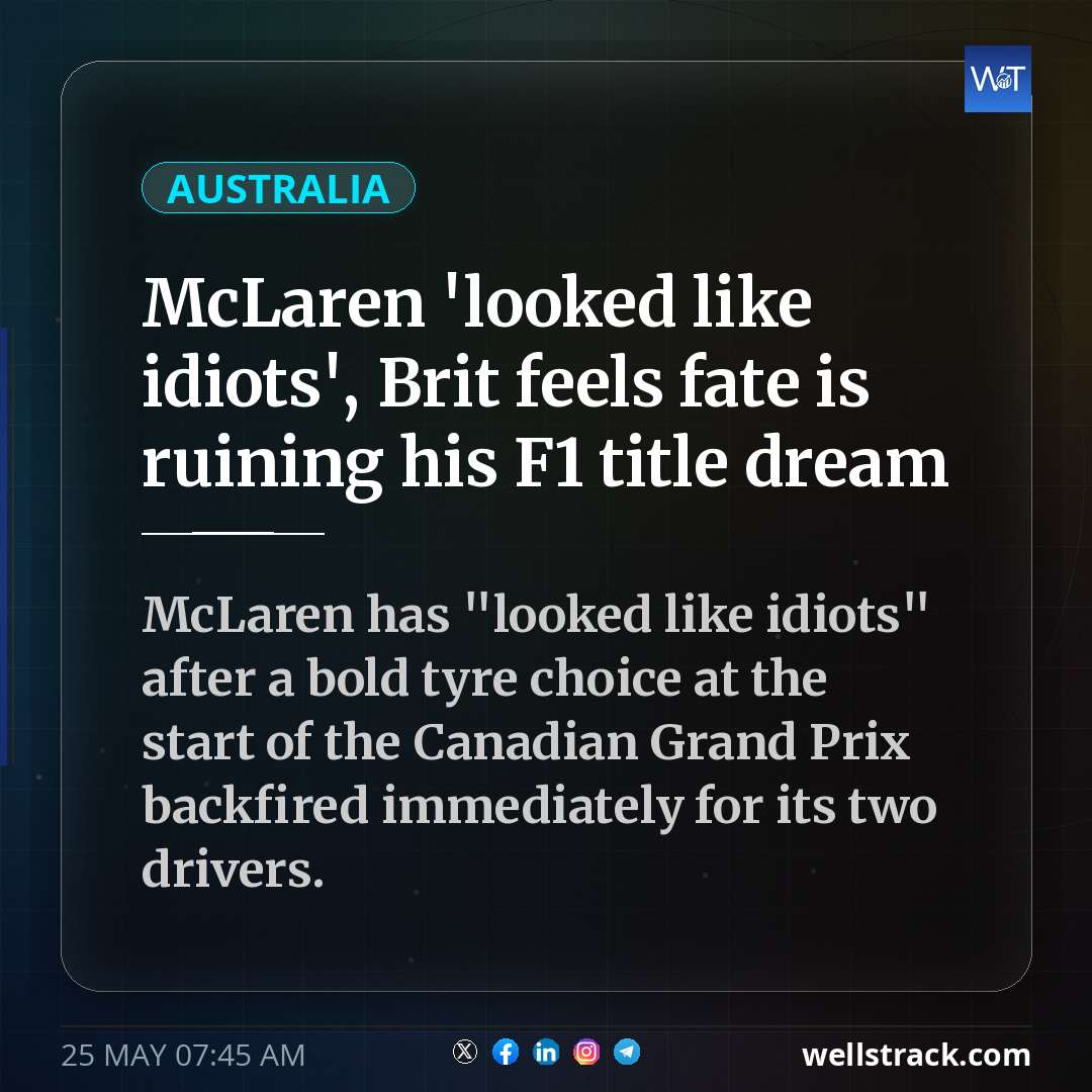 McLaren 'looked like idiots', Brit feels fate is ruining his F1 title dream