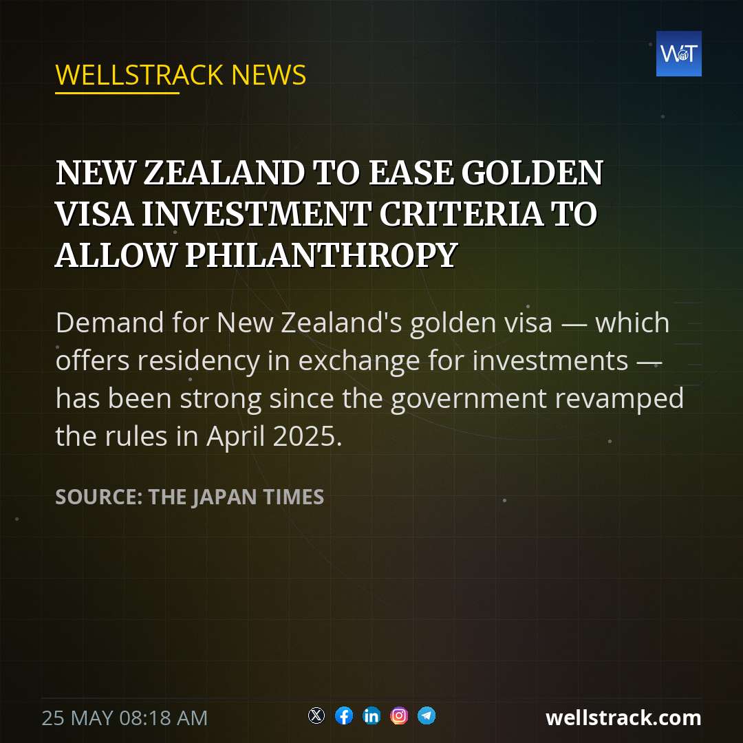 New Zealand to ease golden visa investment criteria to allow philanthropy
